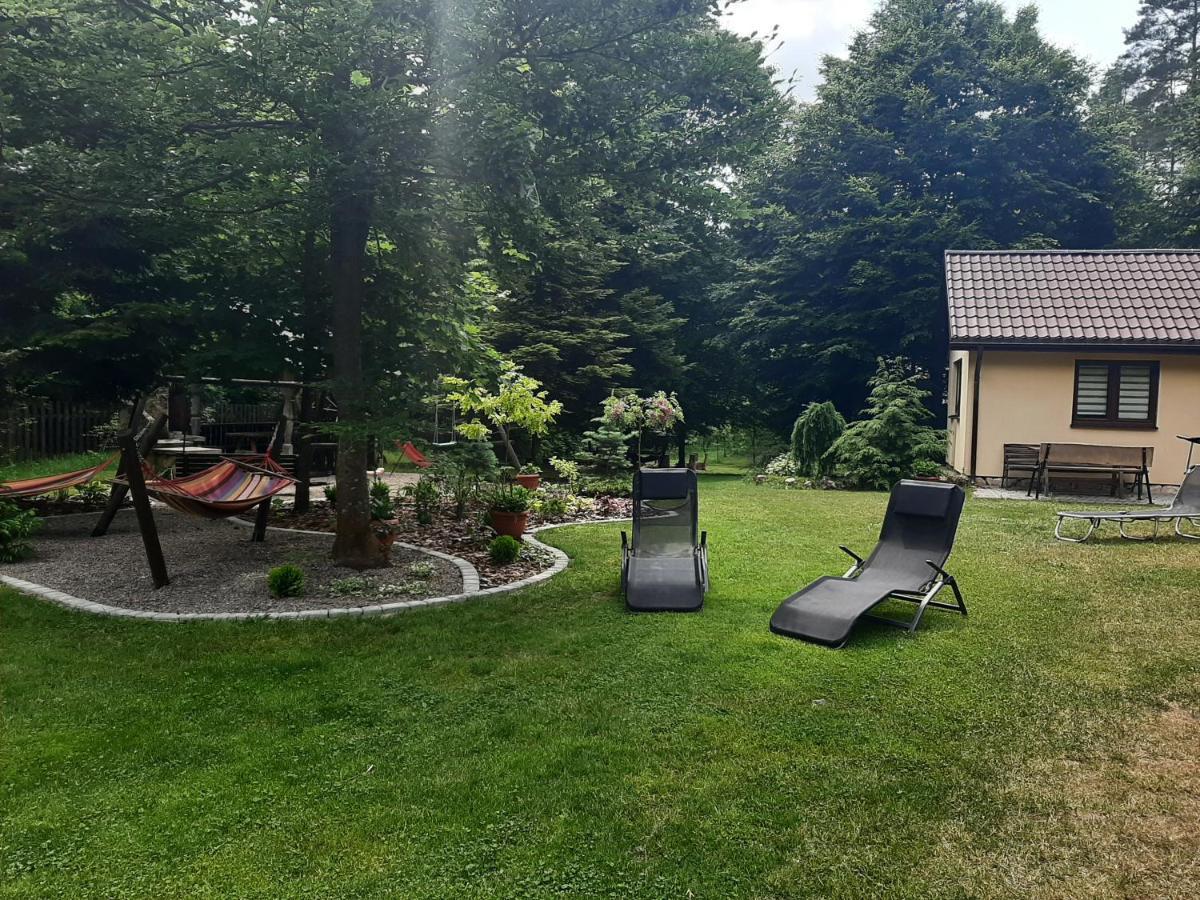 Hotel Lesny Zakatek Krasnobród Esterno foto